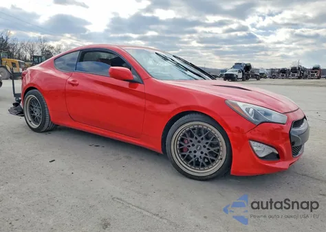 2013 Hyundai Genesis Coupe 3.8L из США, поврежденный, VIN KMHHU6KJ3DU107733